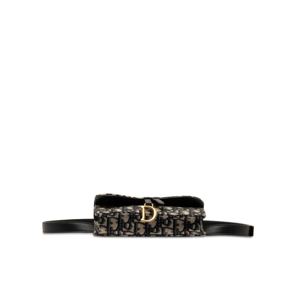 Pre Loved Dior Oblique Saddle Belt Bag - Picture 4 of 8
